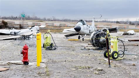 Suspected Tornado Hits Wright Patt Air Force Base