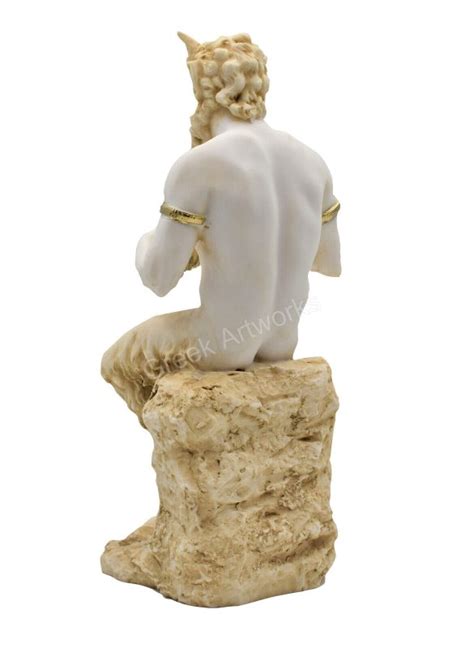 PAN Satyr Greek Nude God Of Nature Faunus Figurine Statue Sculpture 9 25 Inches Greek Artworks