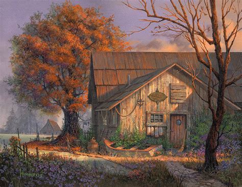 Michael Humphries Studio Paintings