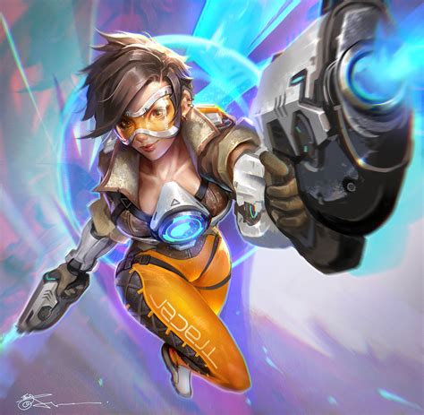 Tracer - Overwatch - Image by Jeremy Chong #3407477 - Zerochan Anime