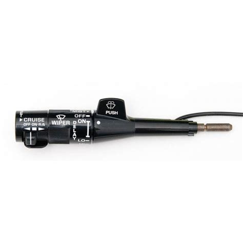 Camaro Turn Signal Lever With Cruise Pulse Wiper And Dimmer Black
