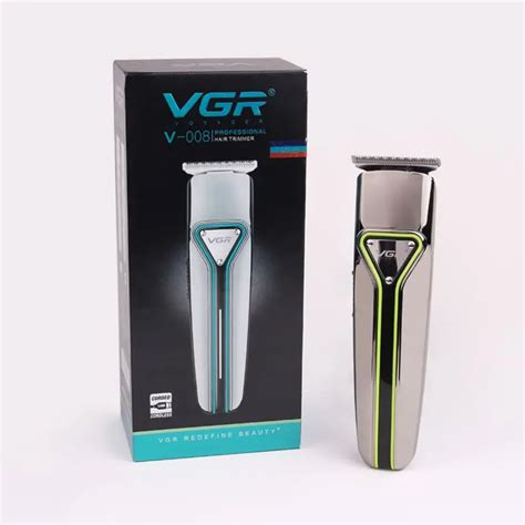 Vgr Hair Clipper Cordless Hair Cutting Machine Professional Barber