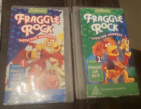 Fraggle Rock With The Muppets Vhs X 2 Vol 1 And 2 Video Tape 1993 15