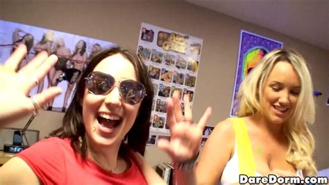 Hot College Soccer Chicks Lez Out In Their Dorm Room Then Get Fucked Hard By The Porn Pictures