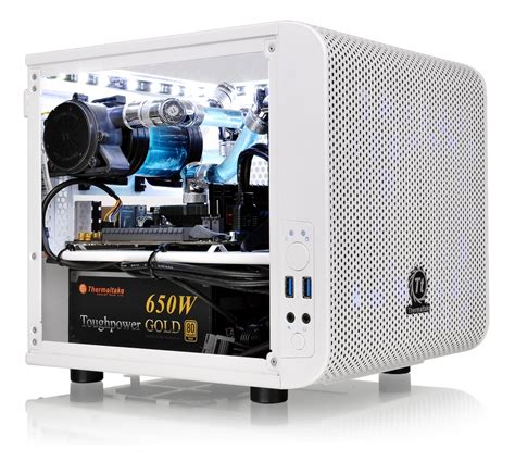 Thermaltake Core V1 Mini-ITX-Gehäuse in der Snow Edition verfügbar ...
