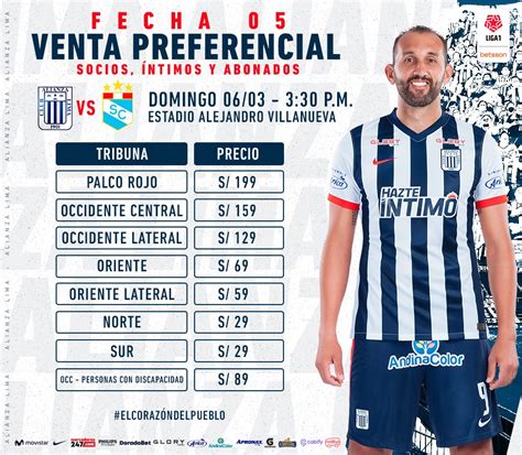 Entradas Alianza Lima Vs Sporting Cristal Conoce Los Precios Y Zonas