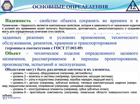 Основы теории надежности - презентация онлайн
