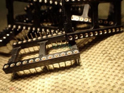 Панель SCSM-24 pin для микросхем цанговая, панелька TRS-24 55ъ144ъъ