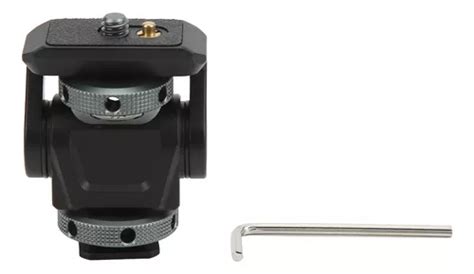 Soporte Para Cámara Y Monitor Hot Shoe Rotación De In Cuotas sin interés
