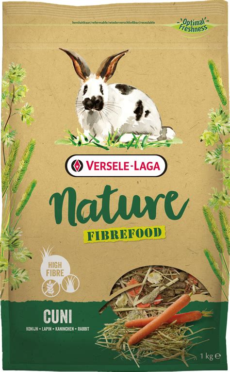 Корм сухой Versele-Laga Nature Fibrefood Cuni, для кроликов, 1 кг ...