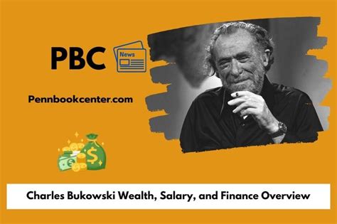 Charles Bukowski Net Worth 2025: How He Made His Fortune