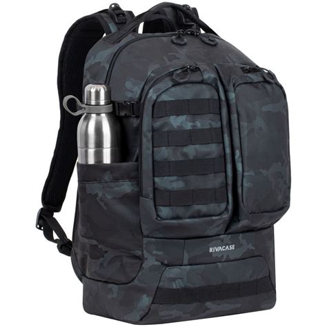Rucsac laptop Rivacase 7661, 17.3", 32L, Navy Camo - eMAG.ro
