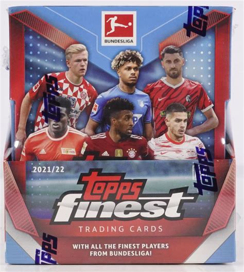 Topps Finest Bundesliga Soccer Hobby Box Cardland