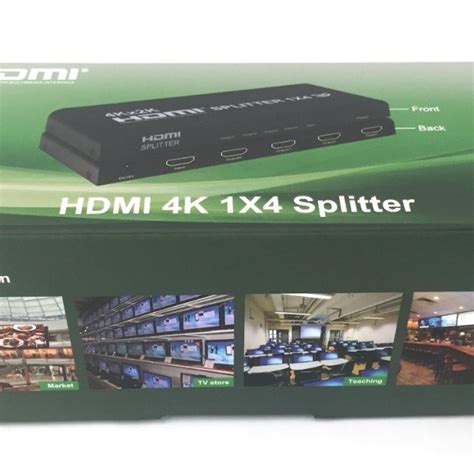 Splitter Distribuidor Hdmi X Divisor Full Hd D K K Hs Fonte