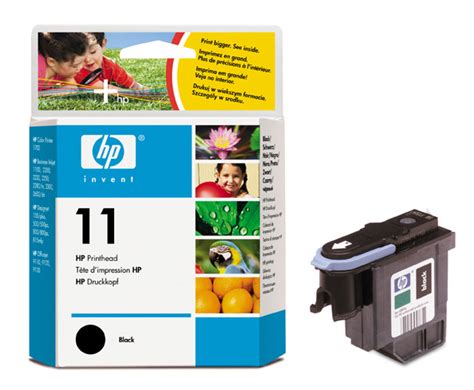 Печатающая головка HP Printhead №11 Black (C4810A) купить по цене 8 747 ...