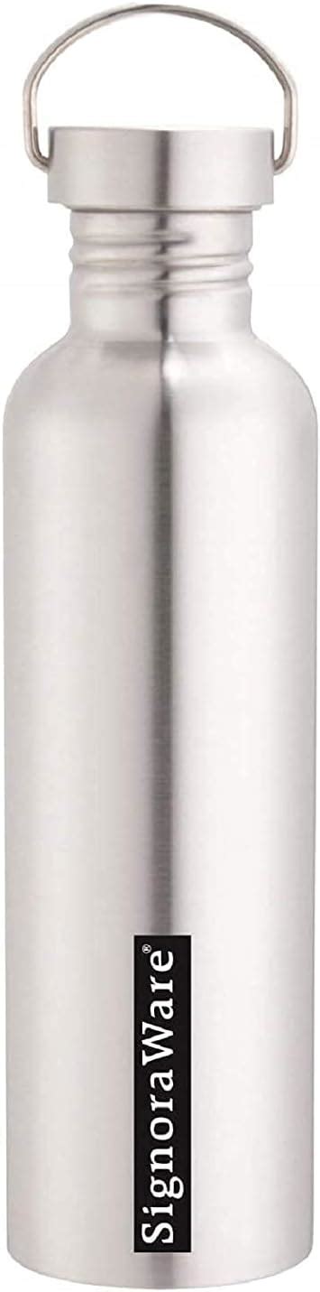 Signoraware Aace Hammered Single Walled Stainless Steel Fridge Water