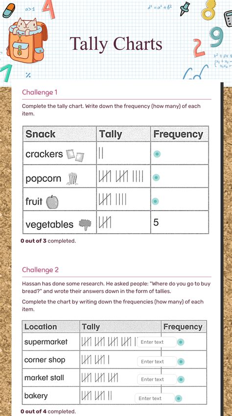 Tally Charts Interactive Worksheet By Sacha Leander Dijkshoorn Wizerme