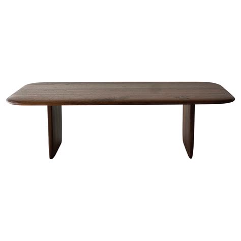 Solid Wood Holloway Coffee Table In Natural Walnut By Withers Studio