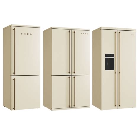 Smeg Coloniale Refrigerators 3D model | CGTrader