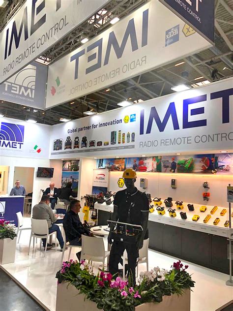 Il Nostro Staff Al Bauma Imet Radio Remote Control