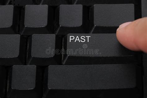 Past Button On A Computer Keyboard Stock Image Image Of Keyboard