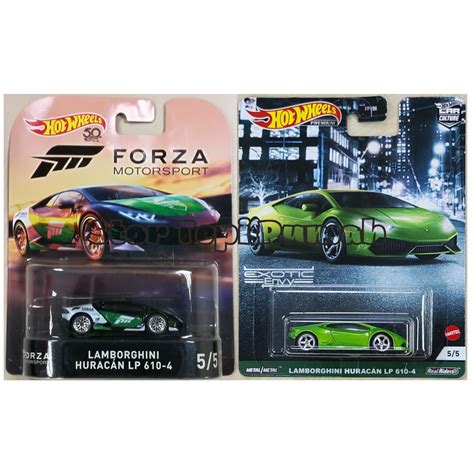 Hot Wheels Premium Lamborghini Huracan Lp Hw Car Culture Exotic Envy Retro Entertainment