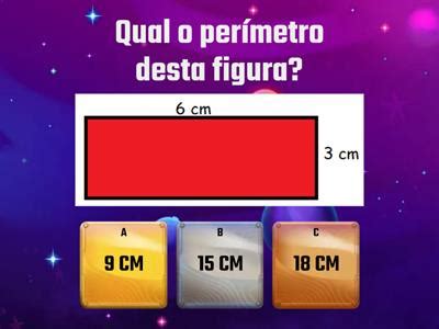 Wordwall Area E Perimetro - 5º ano Perímetro-e-área - Recursos de ensino