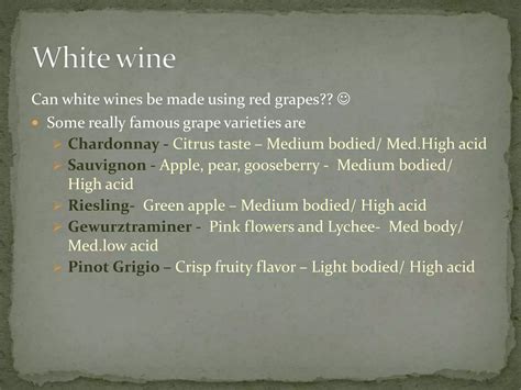 Basic Wine Training Ppt