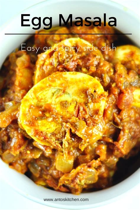 Egg Masala Gravy Antos Kitchen