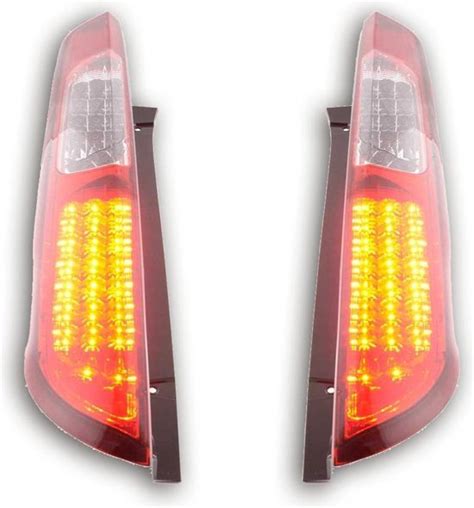 LED Achterlichten Set Ford Focus 2 5 Deurs 04 08 Rood Clear Bol