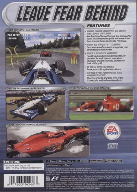 F1 2002 2002 Box Cover Art Mobygames