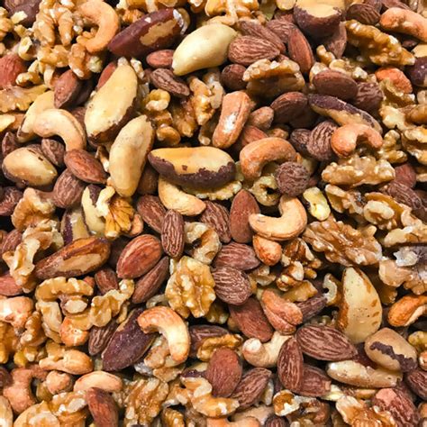 Unsalted Roasted Mixed Nuts Rqn Blend Rqn Rosss Quality Nuts