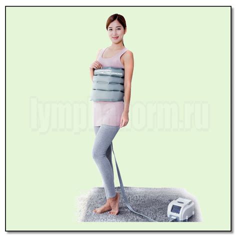 Купить LymphaNorm Relax с манжетами для ног, рук, талия — аппарат для ...