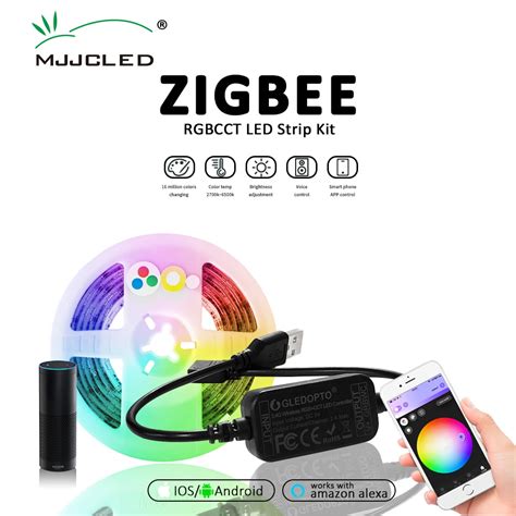 Gledopto M Rgbcct Zigbee Led Strip Light Tv Backlight Smart Kit V Usb