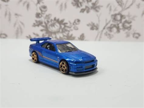 Hot Wheels Nissan Skyline Gt R R Hw Workshop In Blue Loose