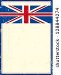 stock border jack union flag british professional poster