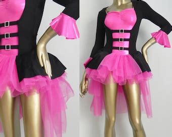 Hot Pink Dance Costume Etsy