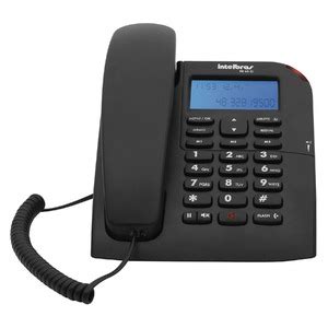 Telefone De Mesa Fio E Viva Voz Preto TC60 Intelbras Leroy Merlin