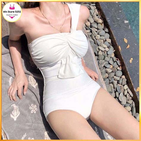 Bikini Đồ Bơi Đi Biển Liền Thân Nơ To Sexy LT 061 Shopee Việt Nam