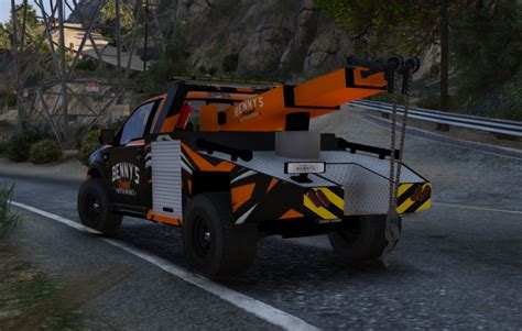 Ford S Towtruck Benny S Customs Paintjob Gta Mods