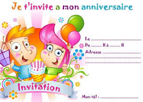 Cartes Dinvitation Anniversaire A Imprimer The Best Porn Website