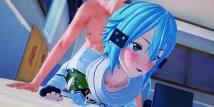 SAO SENSUAL SEX WITH SINON D Hentai Tnaflix