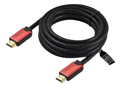 Cabo Hdmi M K Ultra Hd D Pinos Metros Nylon Mercadolivre