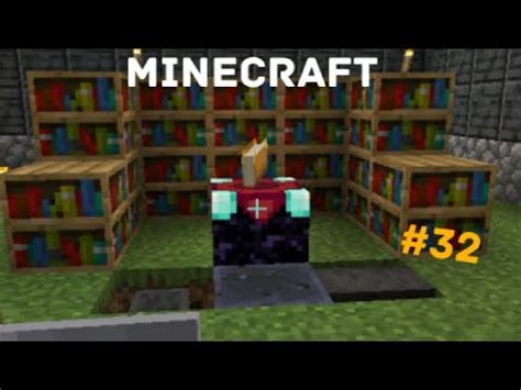 Making Enchantment Table Minecraft Part Youtube