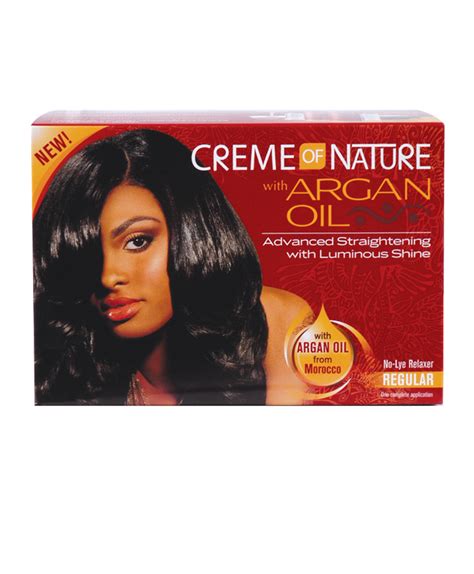 Creme Of Nature Argan Oil Relaxer Regular Glama Hair And Beauty