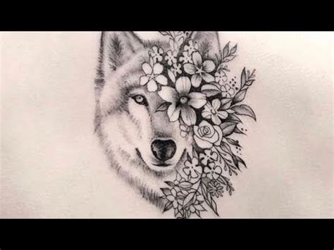 Top Beautiful Wolf Tattoo Designs For Girls Inspirational Wolf Ideas