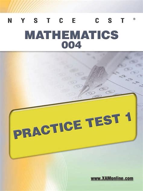 Nystce Nystce Cst Mathematics Practice Test Paperback