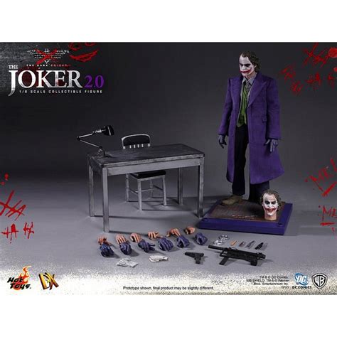 正版 絕版 Hot Toys DX11 小丑 2 0 全新未拆品 HOTTOYS 黑暗騎士 蝙蝠俠 Joker 希斯萊傑 蝦皮購物
