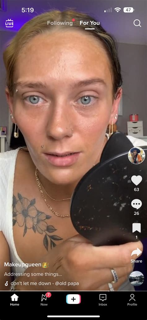 She Really Needs To Take A Break On The Face Tan So Patchy And Orange Also Her Newest Video