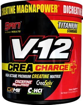 Креатин SAN V-12 with Crea-Charge+ — купить креатиновый комплекс V-12 ...